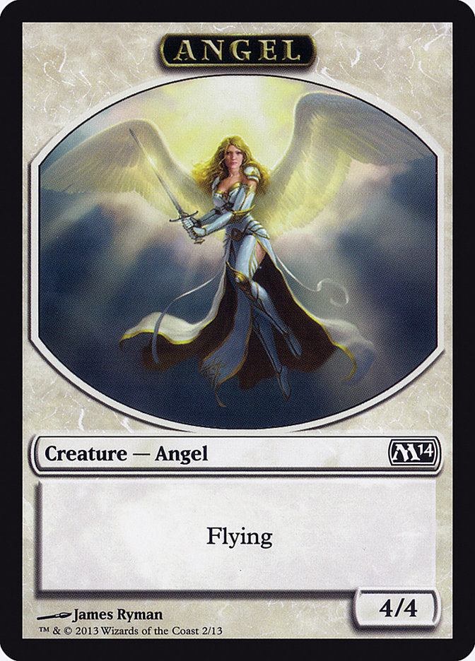 Angel Token [Magic 2014 Tokens] | Tables and Towers