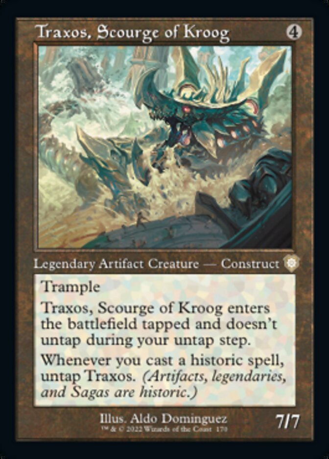 Traxos, Scourge of Kroog (Retro) [The Brothers' War Commander] | Tables and Towers