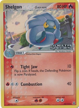 Shelgon (53/113) (Delta Species) (Stamped) [EX: Delta Species] | Tables and Towers