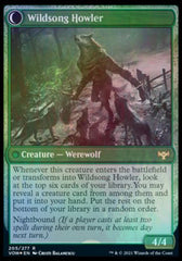 Howlpack Piper // Wildsong Howler [Innistrad: Crimson Vow Prerelease Promos] | Tables and Towers