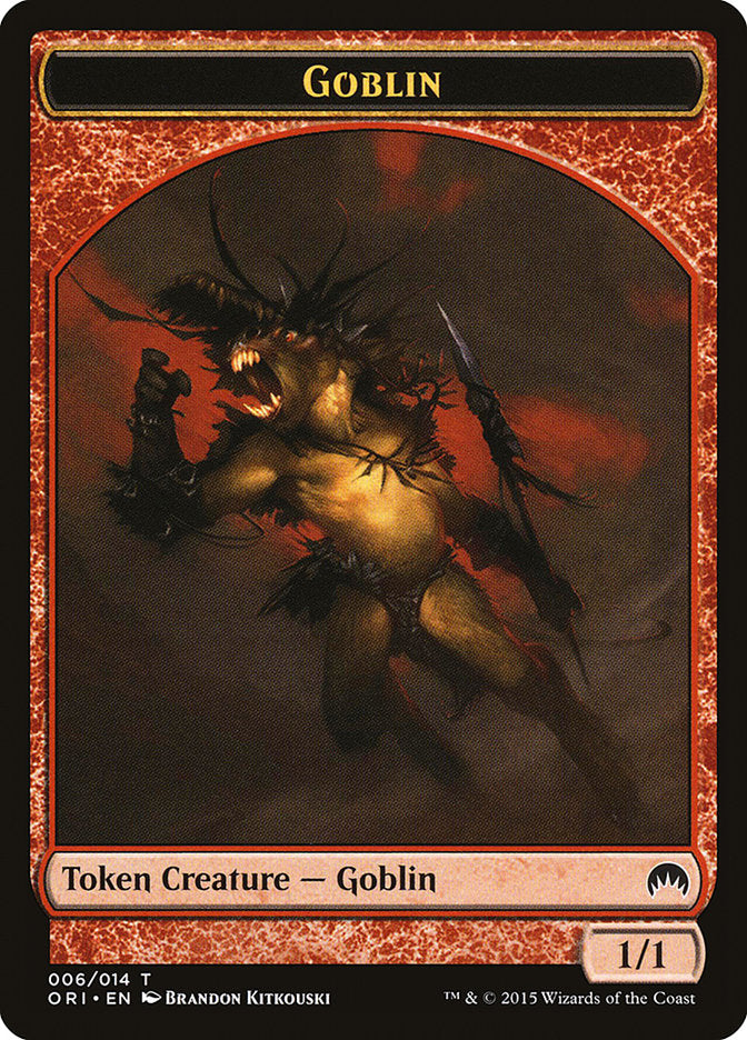 Goblin Token [Magic Origins Tokens] | Tables and Towers