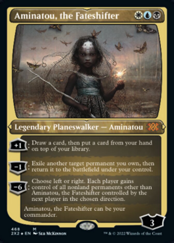 Aminatou, the Fateshifter (Foil Etched) [Double Masters 2022] | Tables and Towers