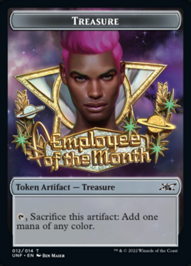 Treasure (012) Token [Unfinity Tokens] | Tables and Towers