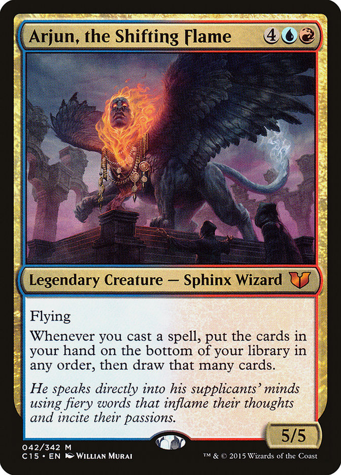 Arjun, the Shifting Flame [Commander 2015] | Tables and Towers