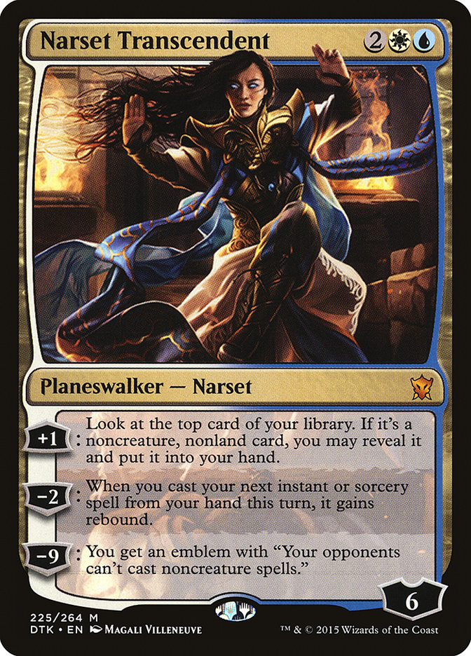 Narset Transcendent [Dragons of Tarkir] | Tables and Towers