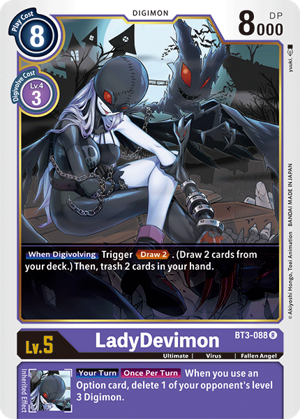 LadyDevimon [BT3-088] [Release Special Booster Ver.1.5] | Tables and Towers