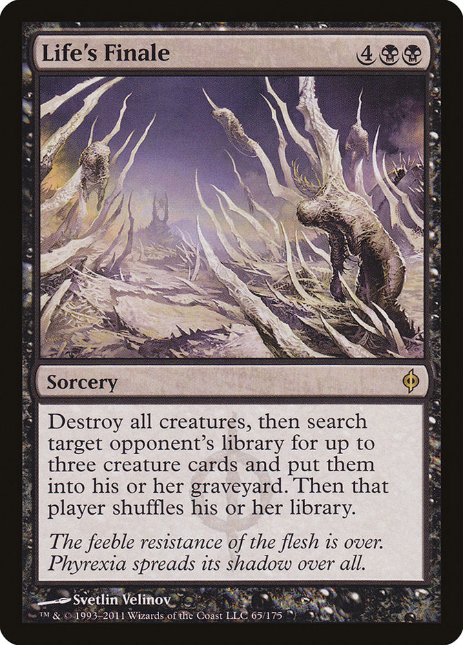 Life's Finale [New Phyrexia] | Tables and Towers