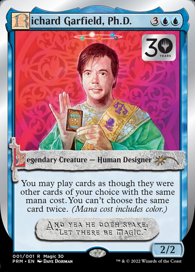 Richard Garfield, Ph.D. [30th Anniversary Promos] | Tables and Towers