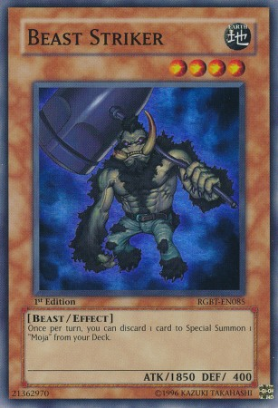 Beast Striker [RGBT-EN085] Super Rare | Tables and Towers