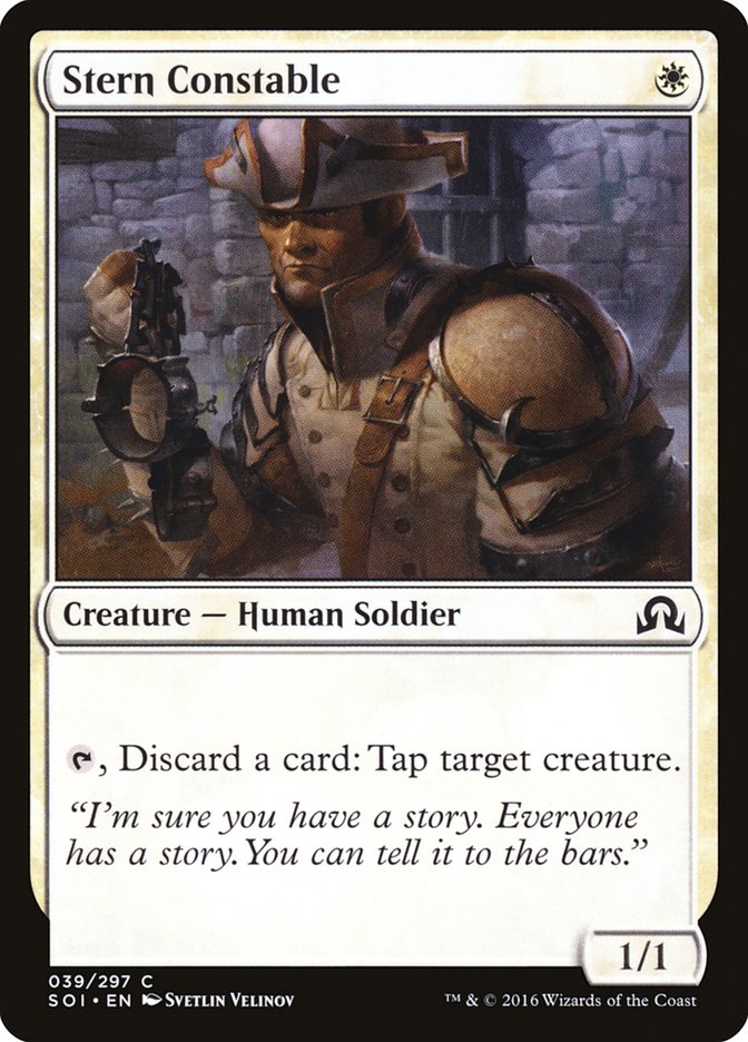 Stern Constable [Shadows over Innistrad] | Tables and Towers