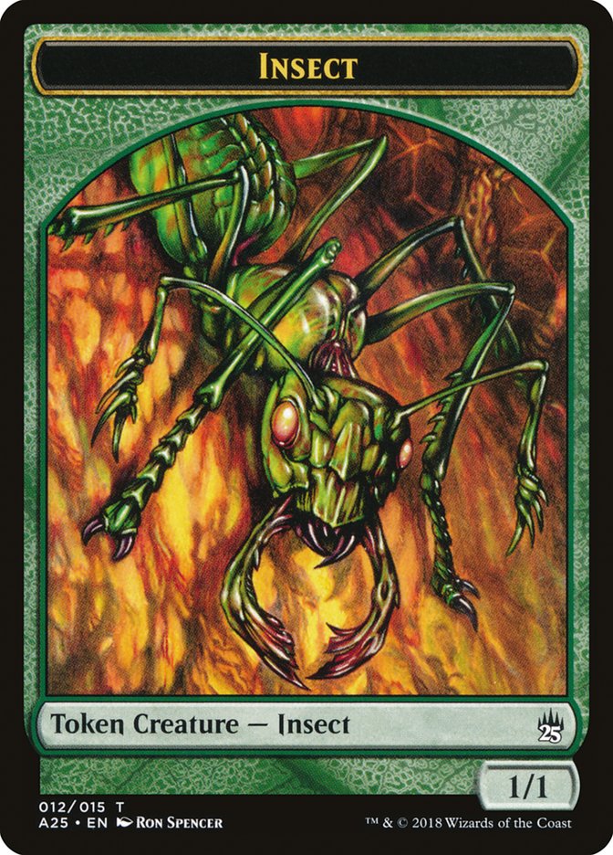 Insect Token [Masters 25 Tokens] | Tables and Towers