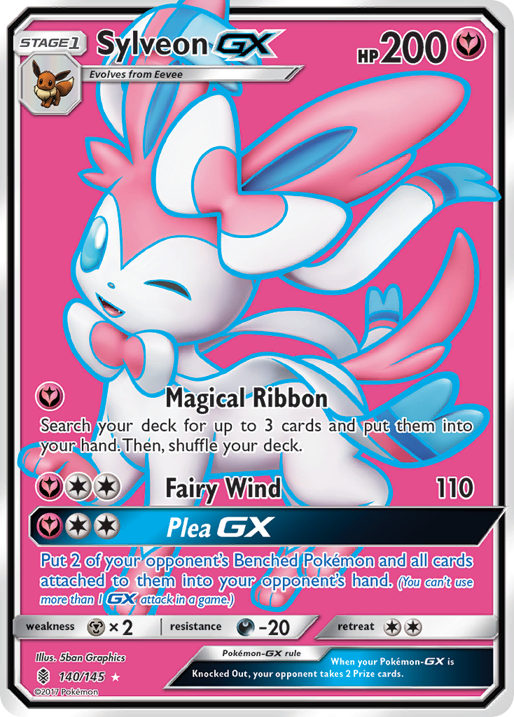 Sylveon GX (140/145) [Sun & Moon: Guardians Rising] | Tables and Towers