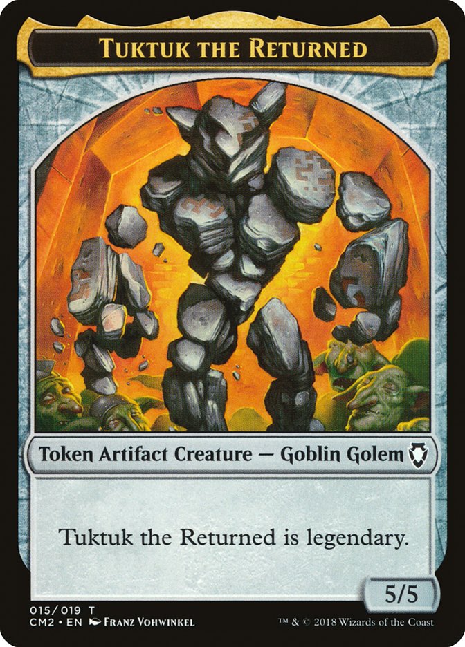 Tuktuk the Returned Token [Commander Anthology Volume II Tokens] | Tables and Towers