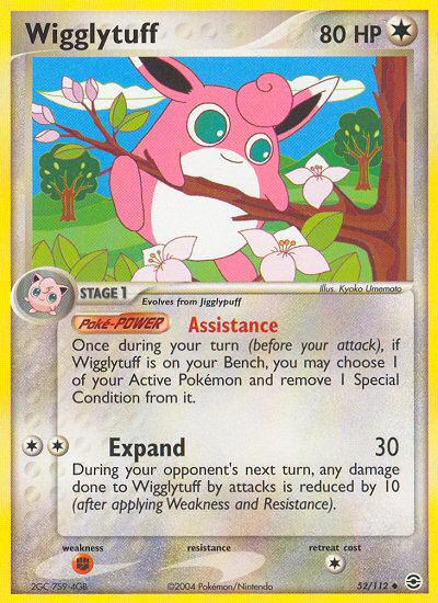 Wigglytuff (52/112) [EX: FireRed & LeafGreen] | Tables and Towers