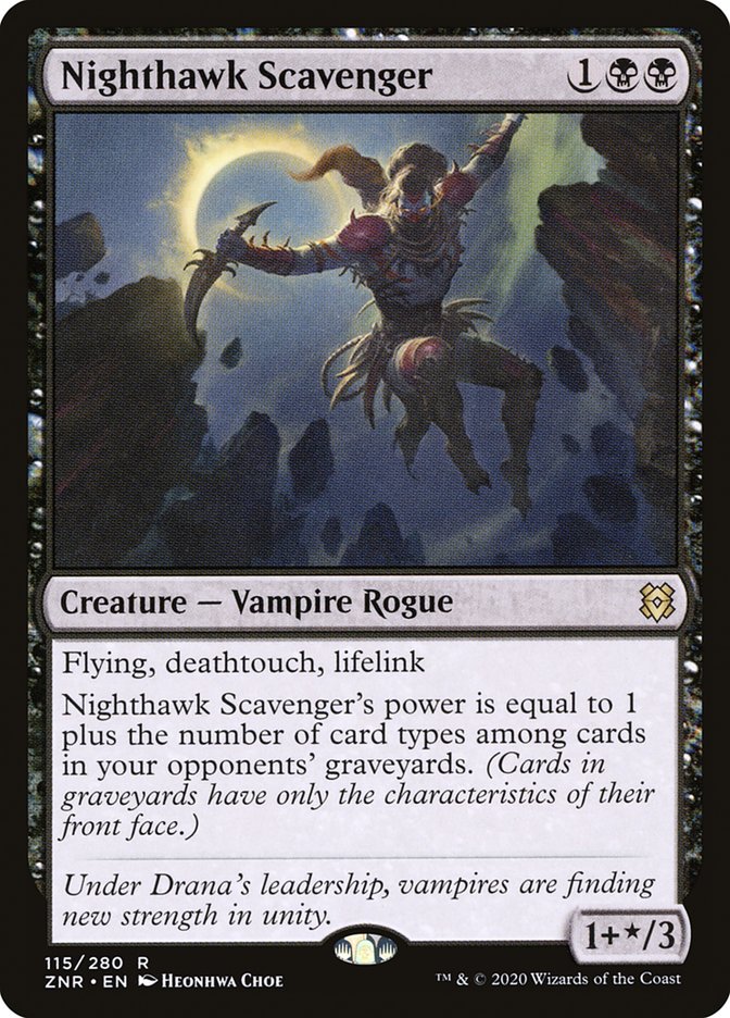 Nighthawk Scavenger [Zendikar Rising] | Tables and Towers