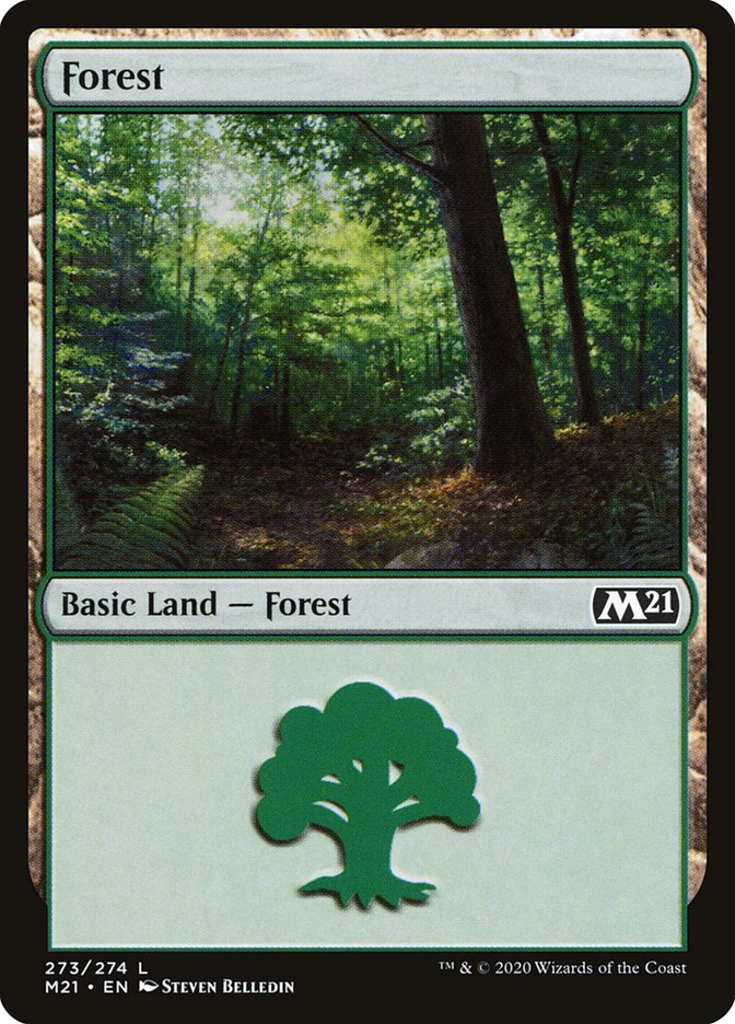 Forest (273) [Core Set 2021] | Tables and Towers