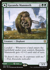 Kazandu Mammoth // Kazandu Valley [Zendikar Rising] | Tables and Towers