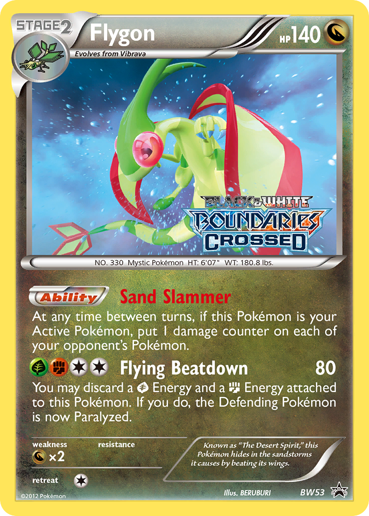 Flygon (BW53) [Black & White: Black Star Promos] | Tables and Towers