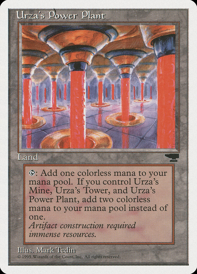 Urza's Power Plant (Red Columns) [Chronicles] | Tables and Towers