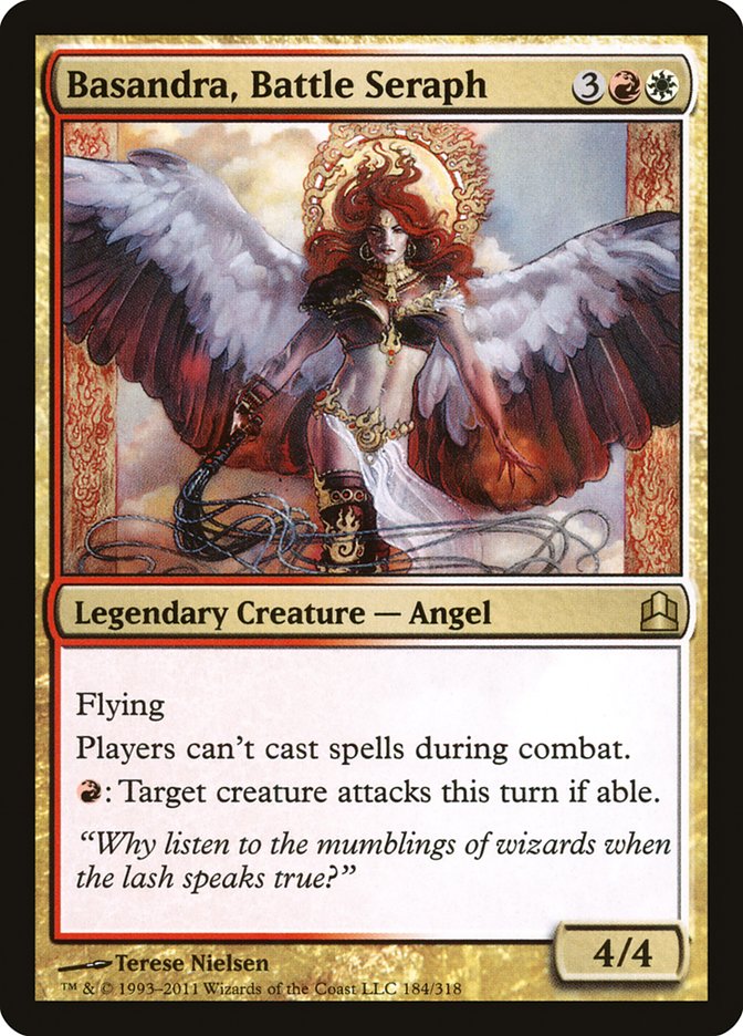 Basandra, Battle Seraph [Commander 2011] | Tables and Towers