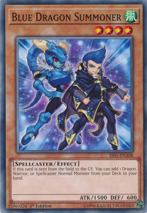 Blue Dragon Summoner [SS01-ENA08] Common | Tables and Towers