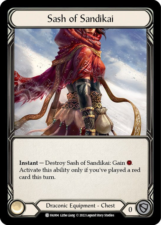 Sash of Sandikai [FAI004] (Uprising Fai Blitz Deck) | Tables and Towers