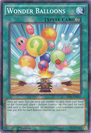 Wonder Balloons [SP15-EN042] Shatterfoil Rare | Tables and Towers