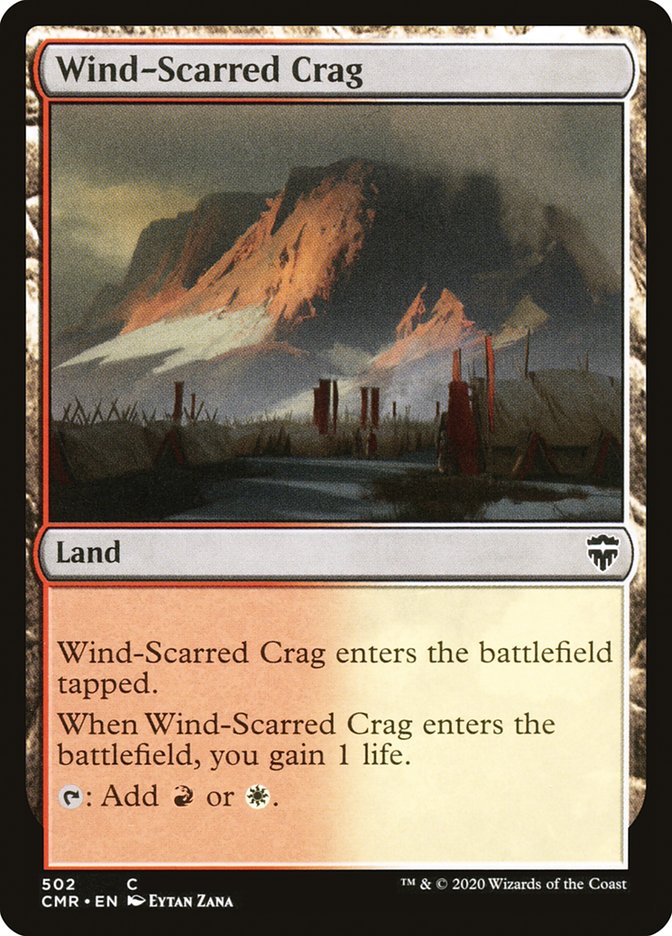 Wind-Scarred Crag [Commander Legends] | Tables and Towers