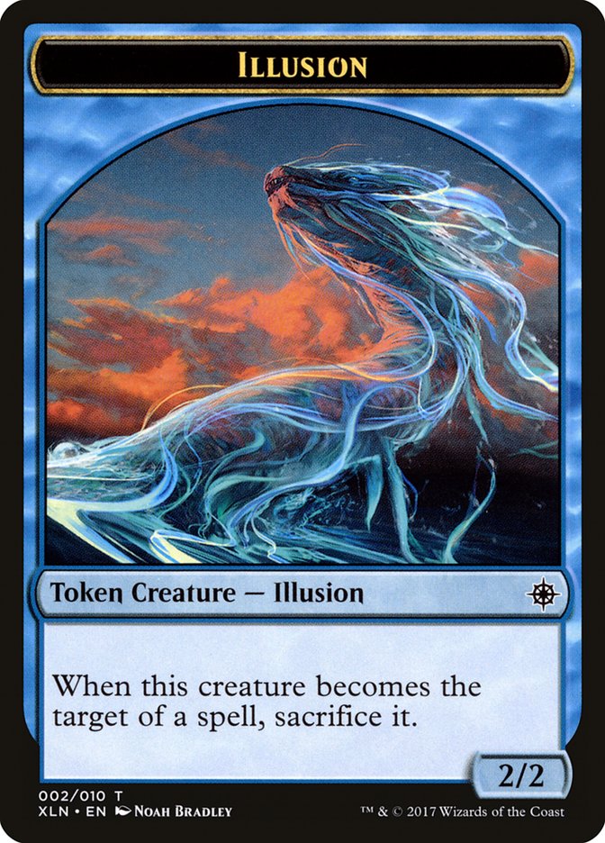 Illusion Token [Ixalan Tokens] | Tables and Towers