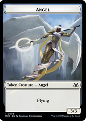 Angel (3) // Demon Double-Sided Token [March of the Machine Commander Tokens] | Tables and Towers