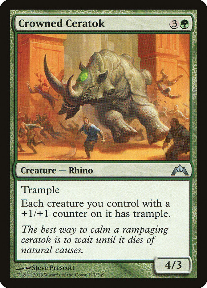 Crowned Ceratok [Gatecrash] | Tables and Towers