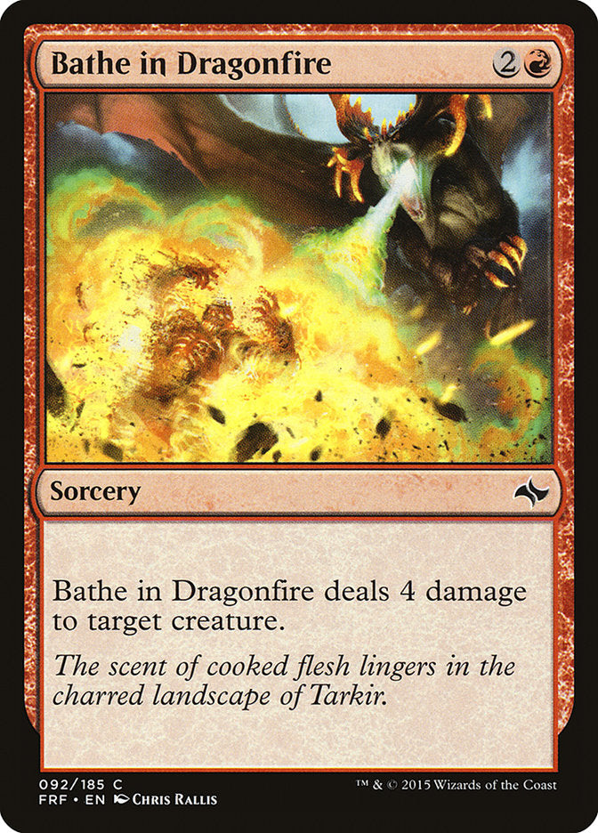 Bathe in Dragonfire [Fate Reforged] | Tables and Towers