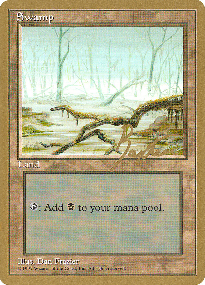 Swamp (gb372) (George Baxter) [Pro Tour Collector Set] | Tables and Towers