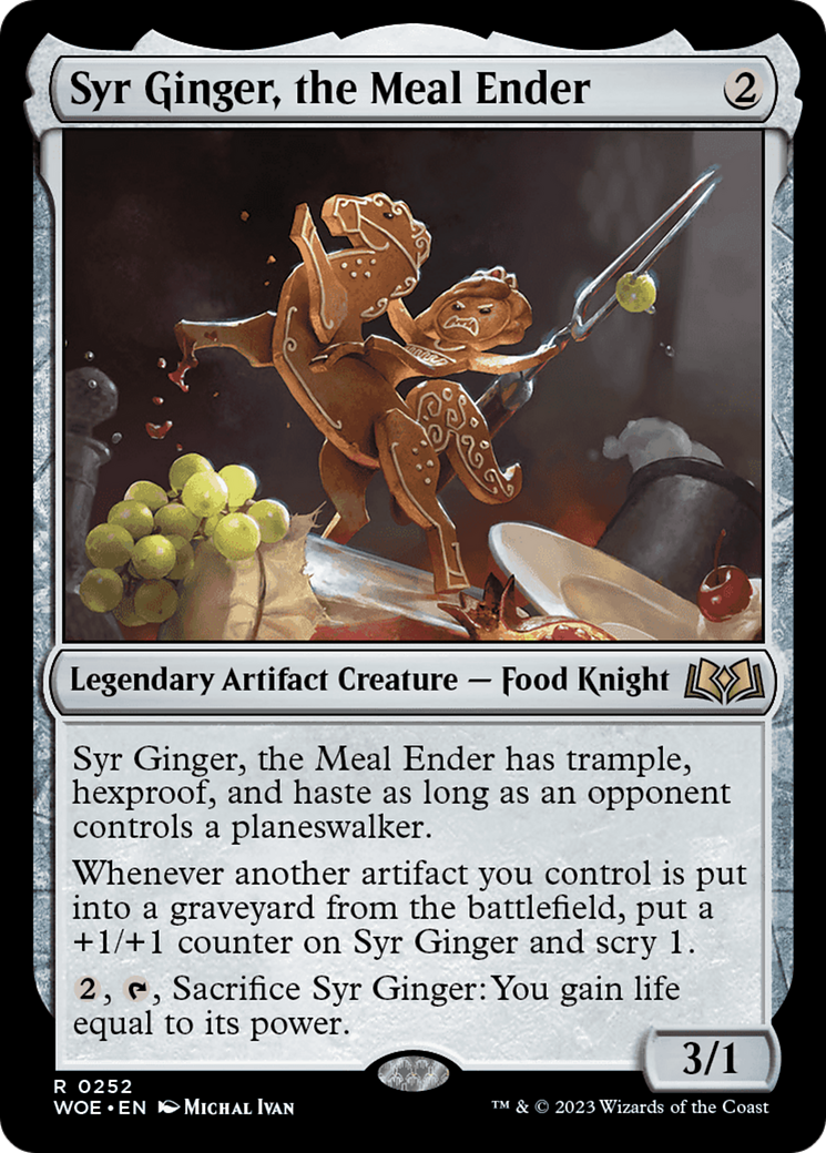 Syr Ginger, the Meal Ender [Wilds of Eldraine] | Tables and Towers