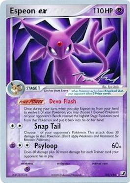 Espeon ex (102/115) (Legendary Ascent - Tom Roos) [World Championships 2007] | Tables and Towers