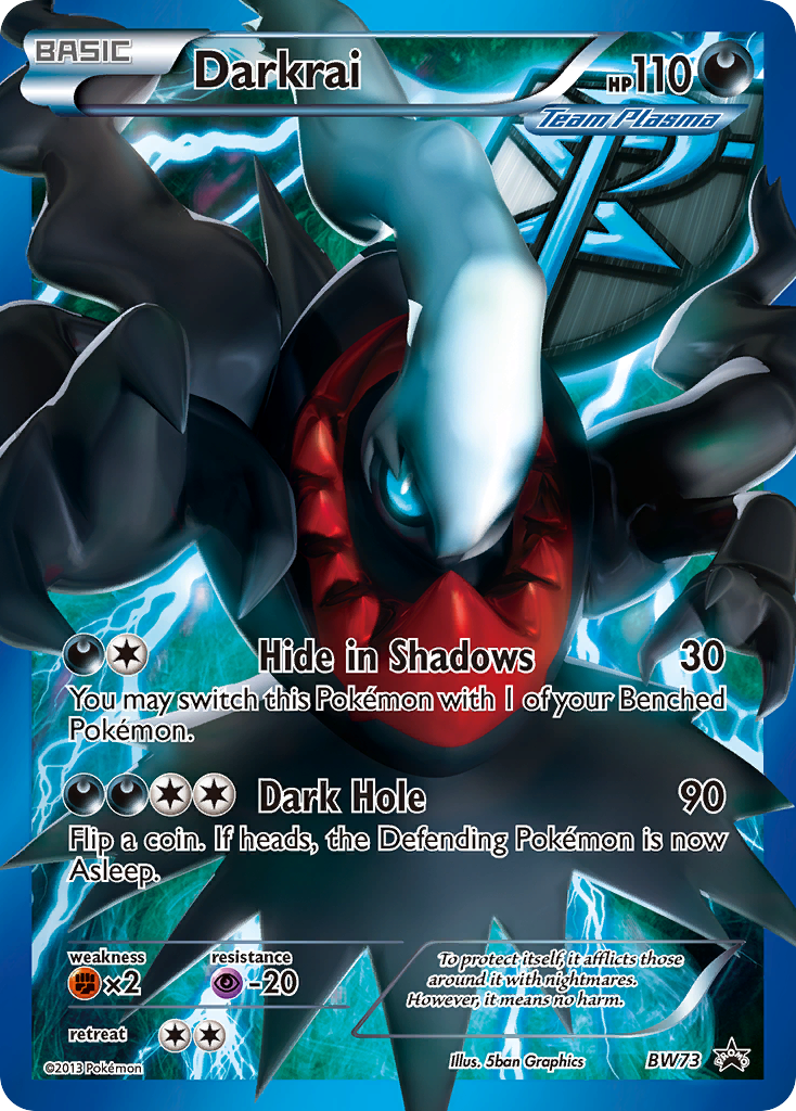 Darkrai (BW73) [Black & White: Black Star Promos] | Tables and Towers