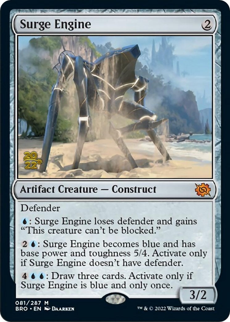 Surge Engine [The Brothers' War Prerelease Promos] | Tables and Towers