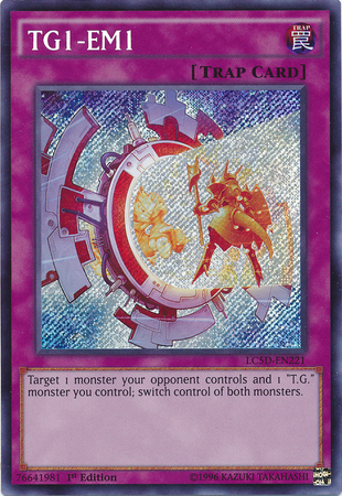 TG1-EM1 [LC5D-EN221] Secret Rare | Tables and Towers