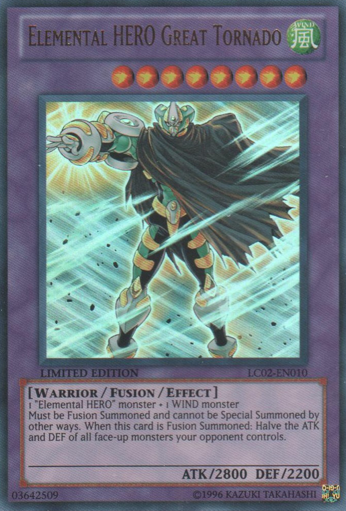 Elemental HERO Great Tornado [LC02-EN010] Ultra Rare | Tables and Towers