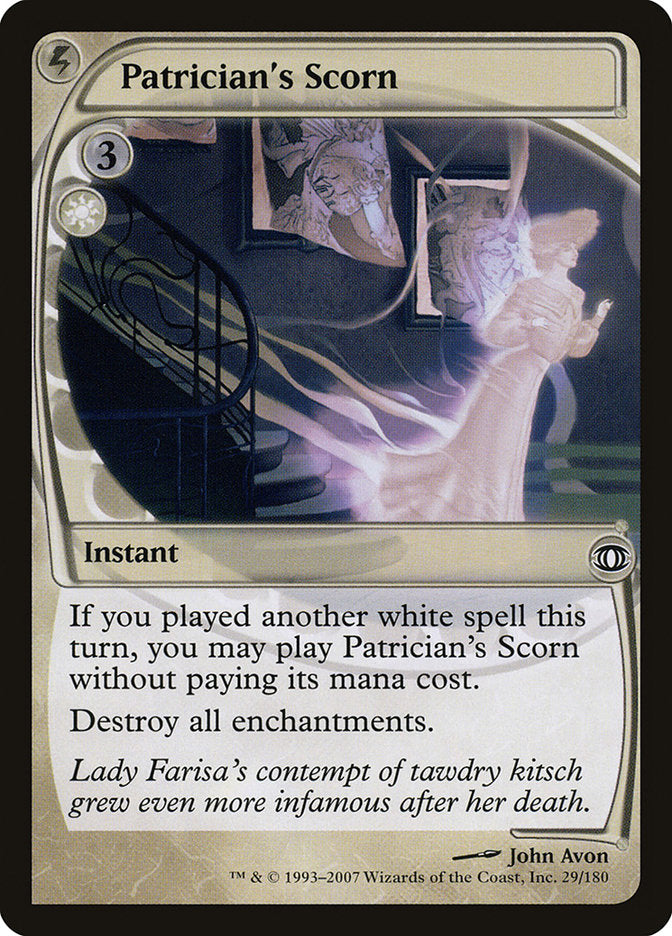 Patrician's Scorn [Future Sight] | Tables and Towers