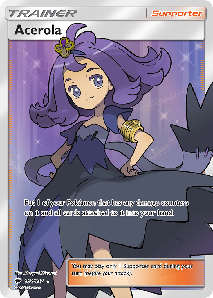 Acerola (142/147) [Sun & Moon: Burning Shadows] | Tables and Towers