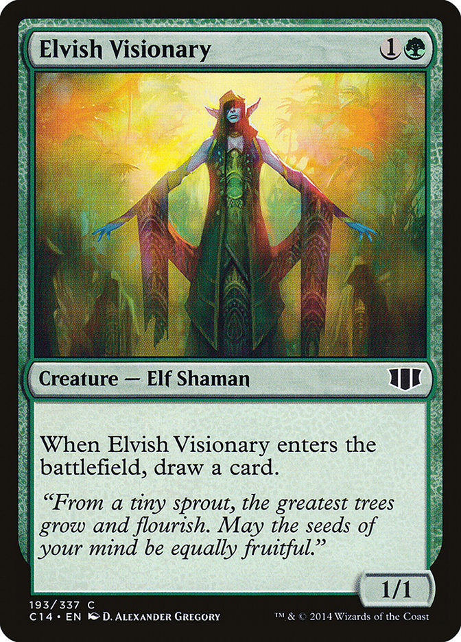 Elvish Visionary [Commander 2014] | Tables and Towers