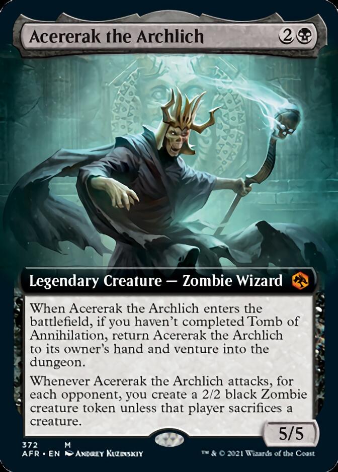 Acererak the Archlich (Extended Art) [Dungeons & Dragons: Adventures in the Forgotten Realms] | Tables and Towers