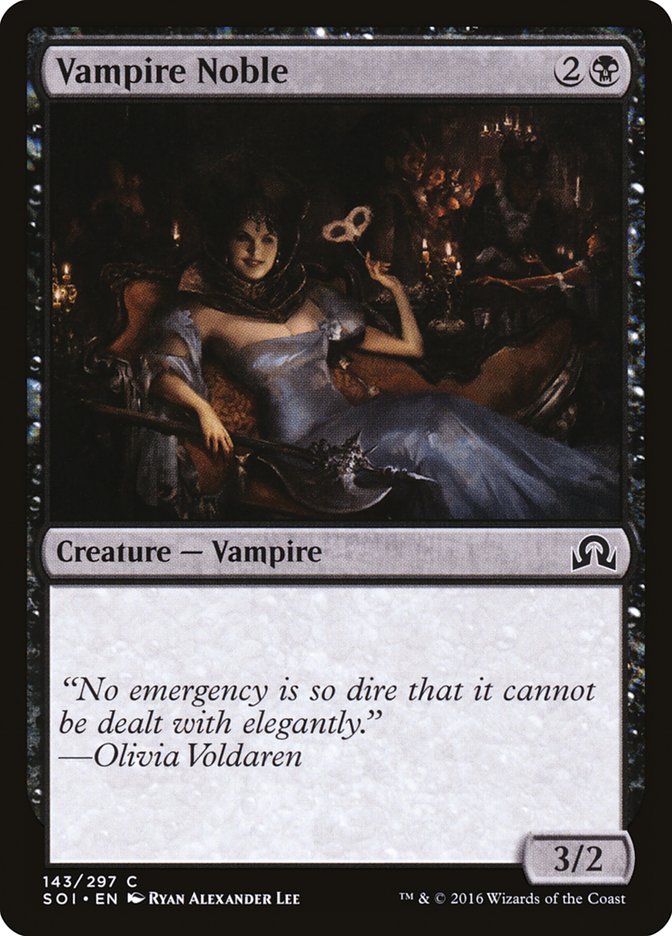 Vampire Noble [Shadows over Innistrad] | Tables and Towers