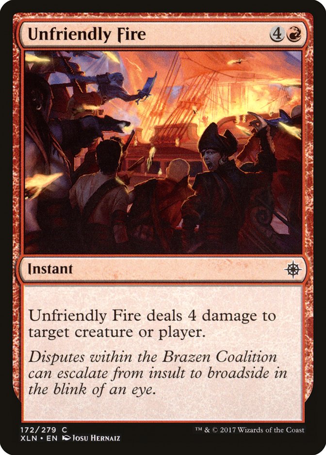 Unfriendly Fire [Ixalan] | Tables and Towers