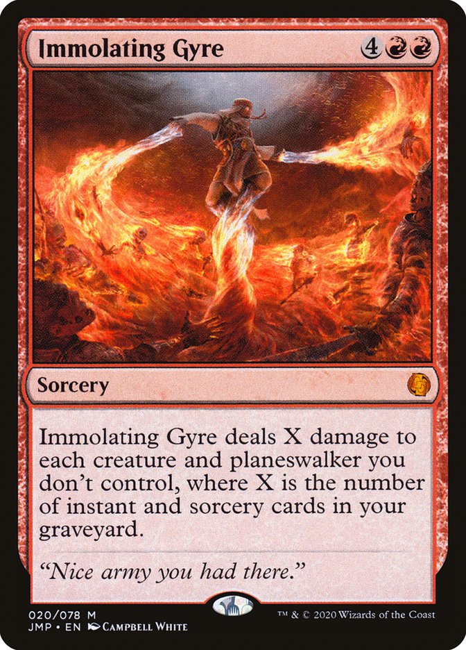 Immolating Gyre [Jumpstart] | Tables and Towers