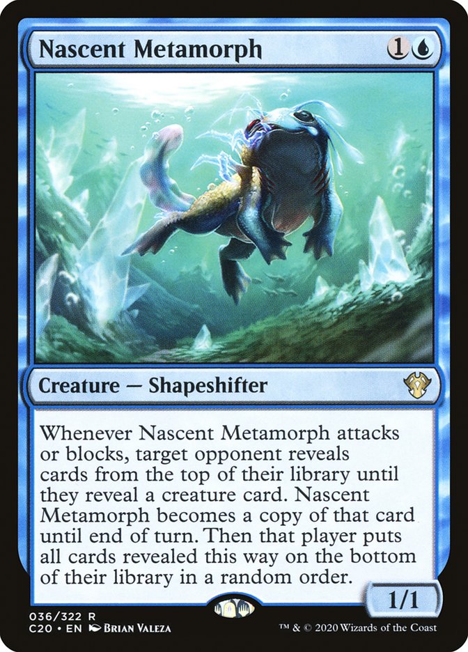 Nascent Metamorph [Commander 2020] | Tables and Towers