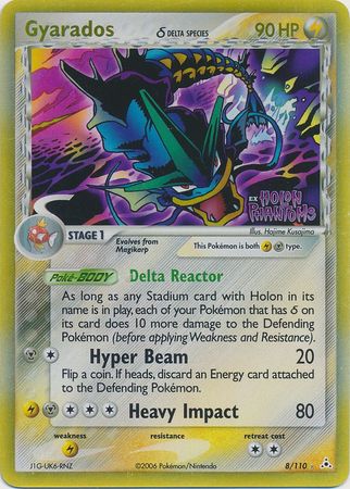 Gyarados (8/110) (Delta Species) (Stamped) [EX: Holon Phantoms] | Tables and Towers