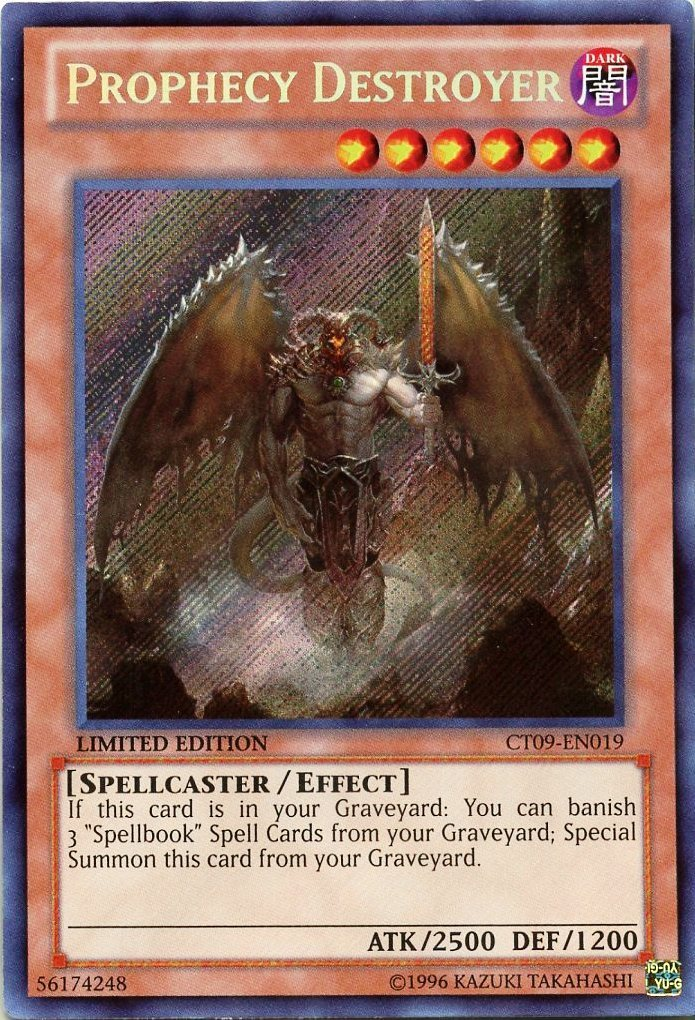 Prophecy Destroyer [CT09-EN019] Secret Rare | Tables and Towers