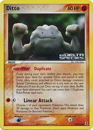 Ditto (62/113) (Stamped) [EX: Delta Species] | Tables and Towers